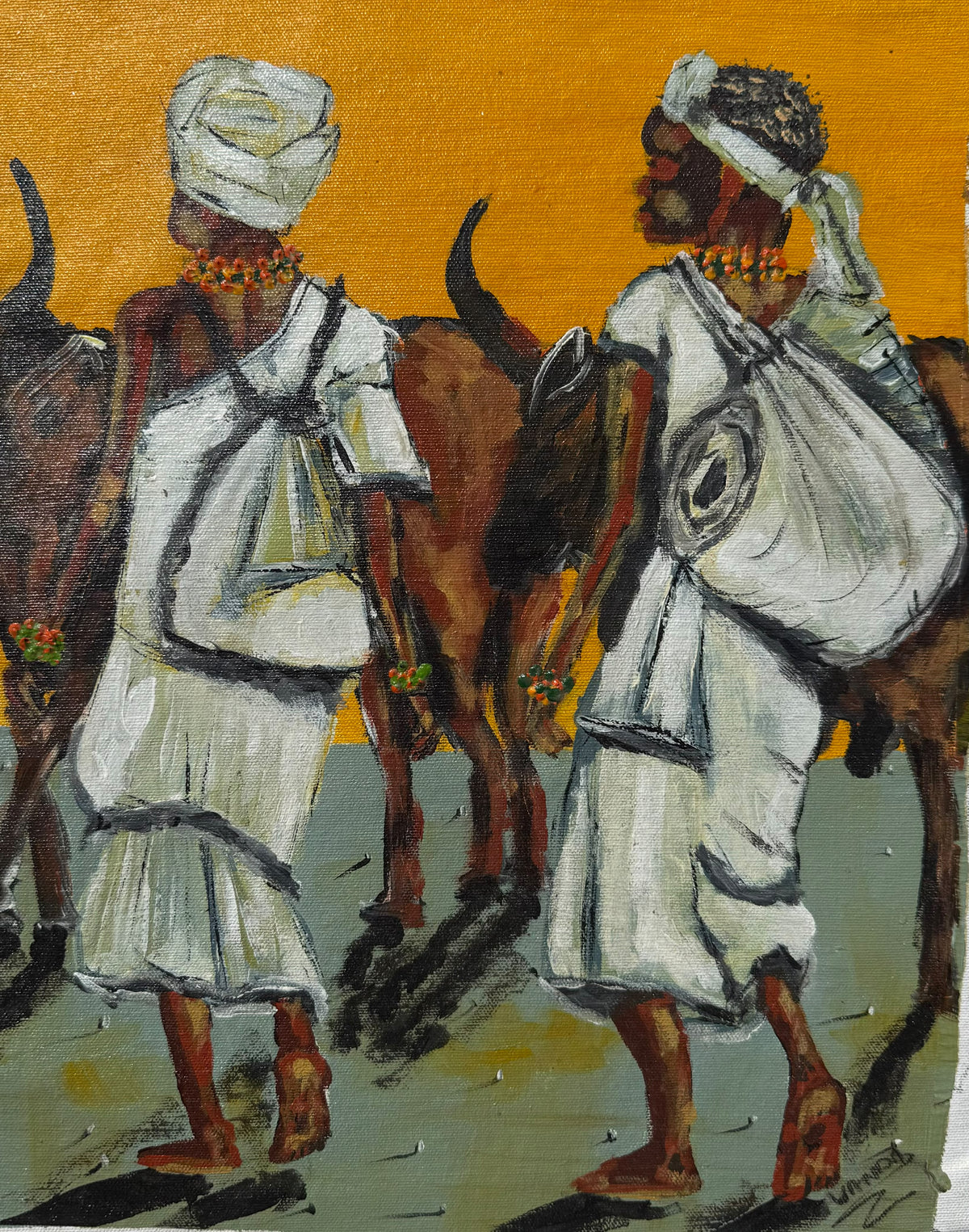 Herdsmen at Dusk